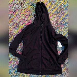 Torrid Active Black Zip Up Hoodie Size 3